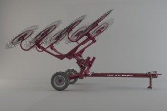 Грабли колесно-пальцевые Kolibri V