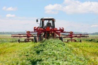 Грабли двухроторные прицепные Kolibri Duo